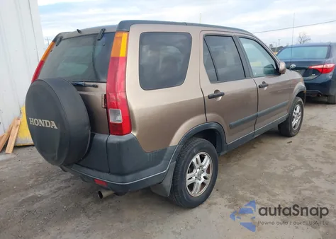 2002 Honda Cr-V Ex из США, поврежденный, VIN JHLRD77852C093568